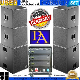 USED d&b Audiotechnik C7&-B2-D12 PA SET